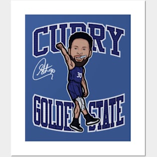 Steph Curry Golden State Toon Posters and Art